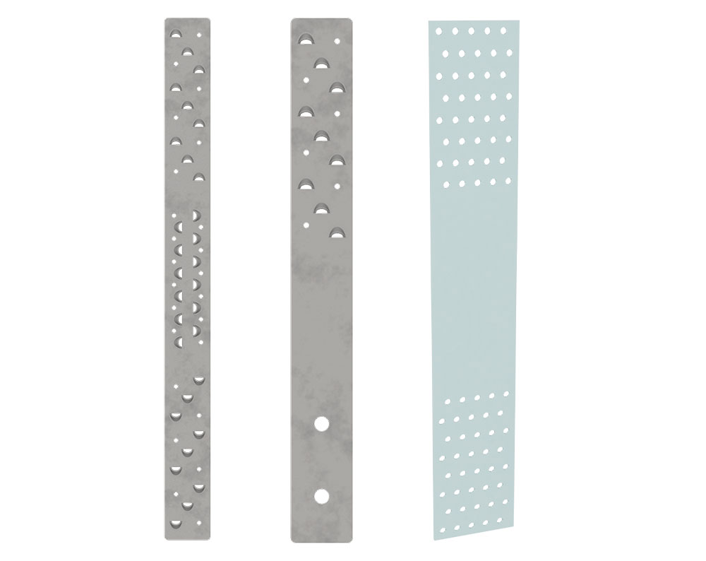 Eurotec Zuglaschen dienen der Aufnahme von Scher- und Zugkräften