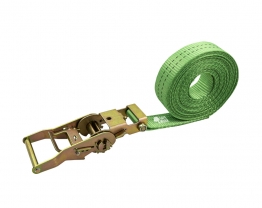 Fastsurringsremme - Fastsurringsrem med skralde 6 m x 35 mm Fastsurringsremme - Fastsurringsrem med skralde 6 m x 35 mm