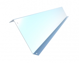 Flat roof with a roof pitch up to 5° maximum - Wind deflector Flat roof with a roof pitch up to 5° maximum - Wind deflector