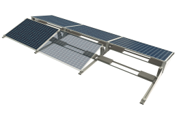 Green roof with a roof pitch up to 5° maximum - FLD flat roof system Green roof with a roof pitch up to 5° maximum - FLD flat roof system