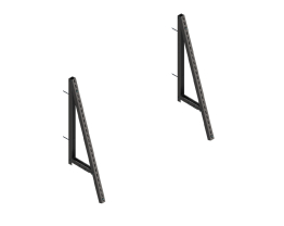 Module bracket for balcony power plants - Wall power plant