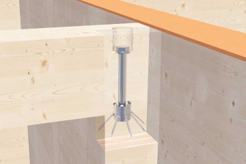 IdeeFix – concealed connectors for an improved look in timber construction IdeeFix – concealed connectors for an improved look in timber construction